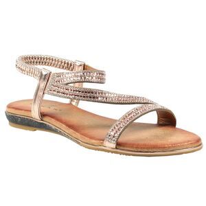 Lunar Womens/Ladies Blaise II Sandals / Rose/Brown